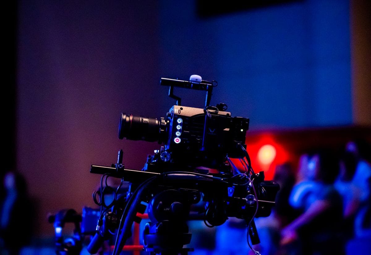 Live studio event setup at Dubai Studio City