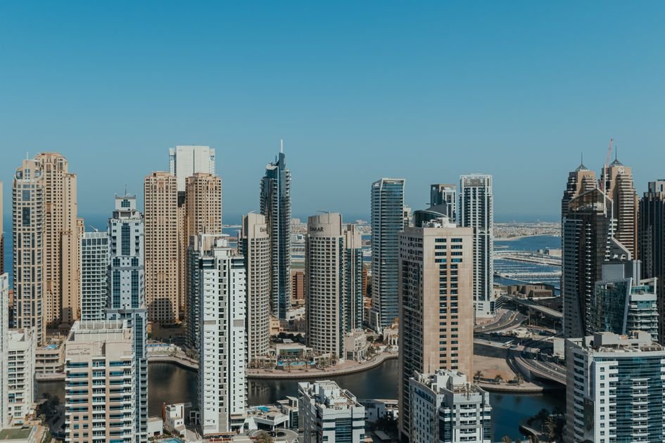 Dubai business skyline representing UAE free zone opportunities for Saudi entrepreneurs