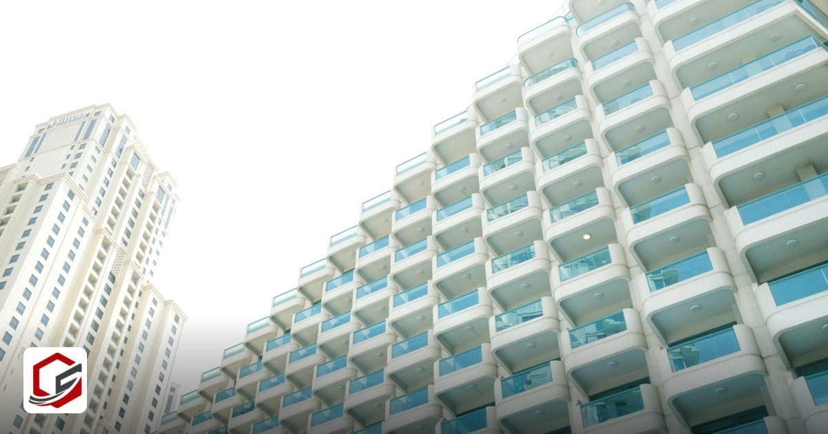 UAE Company Setup for Ukrainian Founders: Key Steps - overview of modern high-rise residential buildings